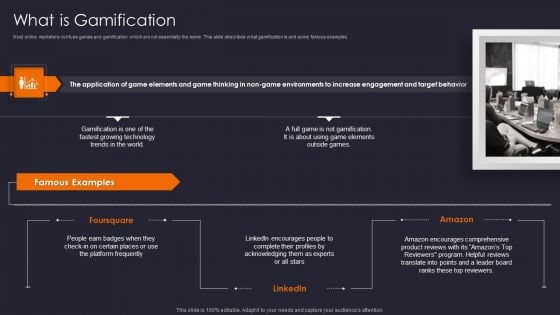 Implementing Gamification Marketing Plan To Increase Conversions What Is Gamification Formats PDF