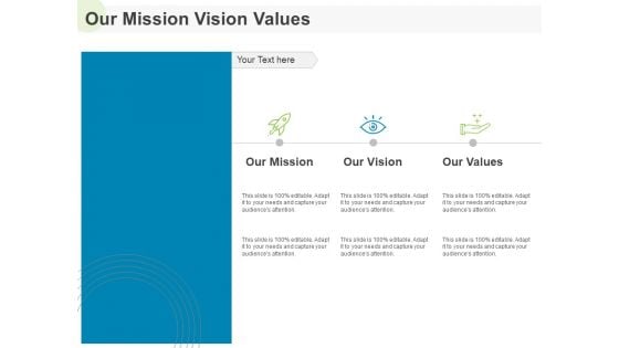 Implementing Human Resources HR Best Practices Strategy Our Mission Vision Values Ppt Pictures Format Ideas PDF Implementing Human Resources HR Best Practices Strategy Our Mission Vision Values Ppt Pictures Format Ideas PDF
