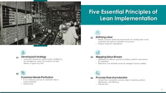Implementing Lean Manufacturing System Values Ppt PowerPoint Presentation Complete Deck With Slides