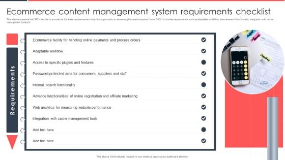 Implementing Management System To Enhance Ecommerce Processes Ecommerce Content Management System Rules PDF