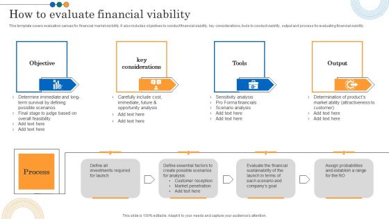 Implementing Marketing Strategies How To Evaluate Financial Viability Inspiration PDF