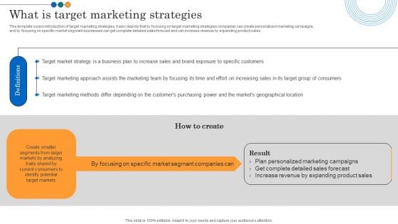 Implementing Marketing Strategies What Is Target Marketing Strategies Information PDF