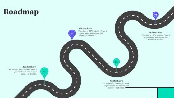 Implementing New Sales And Marketing Process For Services Roadmap Infographics PDF