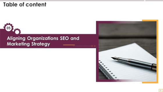 Implementing SEO Strategy To Enhance Business Performance Ppt PowerPoint Presentation Complete With Slides Slide27