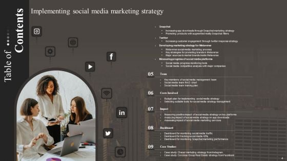 Social media marketing PowerPoint templates Slides and Graphics