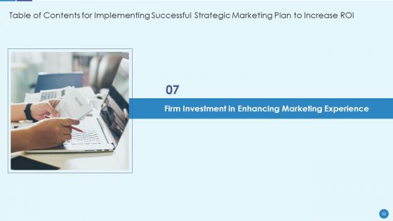 Implementing Successful Strategic Marketing Plan To Increase ROI Ppt PowerPoint Presentation Complete Deck With Slides