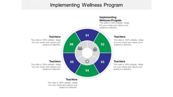 Implementing Wellness Program Ppt PowerPoint Presentation Outline Backgrounds Cpb