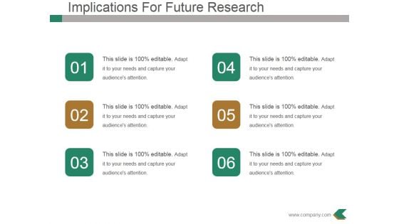 Implications For Future Research Ppt PowerPoint Presentation Gallery Designs Download Implications For Future Research Ppt PowerPoint Presentation Gallery Designs Download
