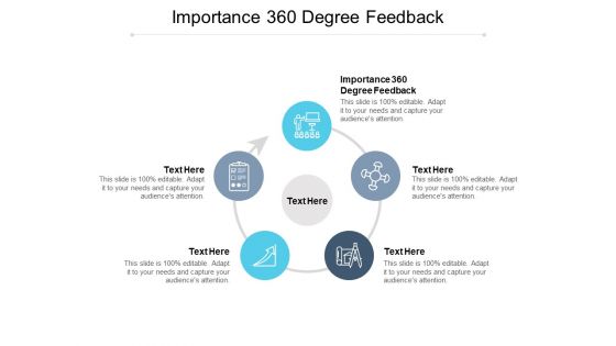 Importance 360 Degree Feedback Ppt PowerPoint Presentation Ideas Objects Cpb Pdf