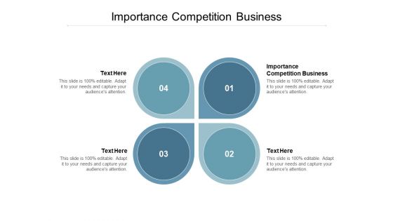 Importance Competition Business Ppt PowerPoint Presentation Designs