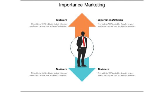 Importance Marketing Ppt PowerPoint Presentation Slides Samples Cpb