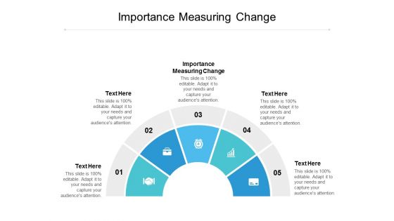 Importance Measuring Change Ppt PowerPoint Presentation Portfolio Templates Cpb