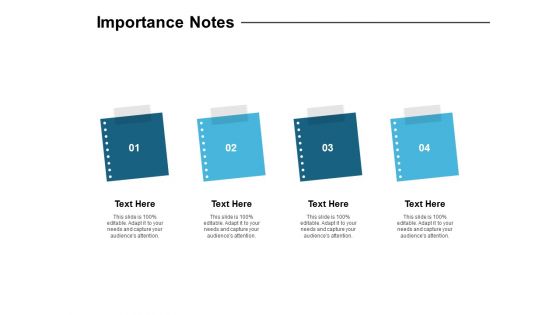 Importance Notes Process Ppt PowerPoint Presentation Infographic Template Images