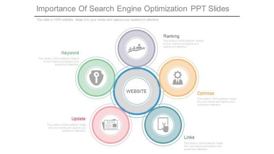 Importance Of Search Engine Optimization Ppt Slides