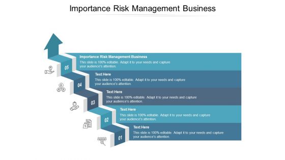 Importance Risk Management Business Ppt PowerPoint Presentation Gallery Graphics Example Cpb