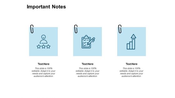 Important Notes Checklist Ppt PowerPoint Presentation Summary Shapes