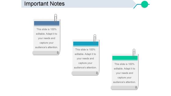 Important Notes Ppt PowerPoint Presentation Gallery Designs