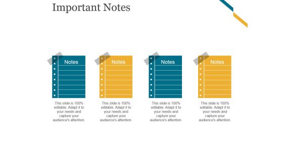 Important Notes Ppt PowerPoint Presentation Guide