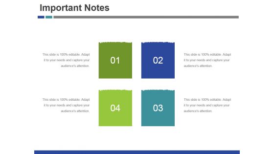 Important Notes Ppt PowerPoint Presentation Icon Backgrounds