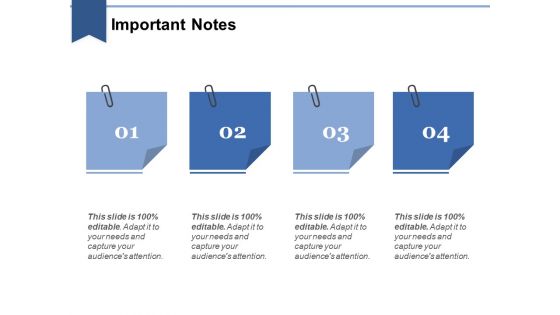 Important Notes Ppt PowerPoint Presentation Infographics Example Topics