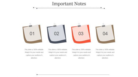 Important Notes Ppt PowerPoint Presentation Inspiration
