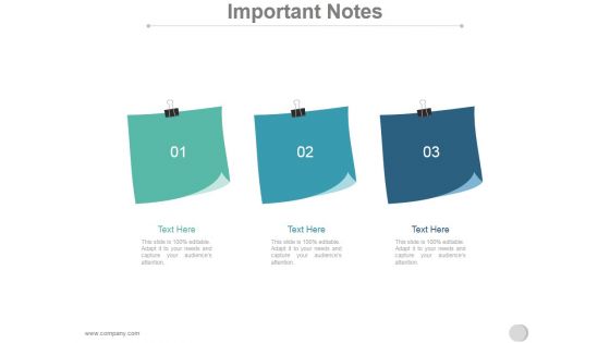 Important Notes Ppt PowerPoint Presentation Introduction