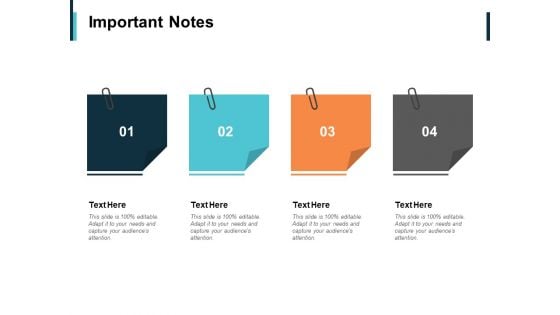 Important Notes Ppt PowerPoint Presentation Slides Themes