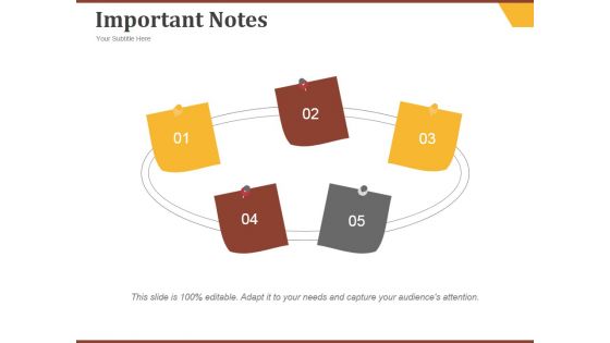 Important Notes Ppt PowerPoint Presentation Visuals