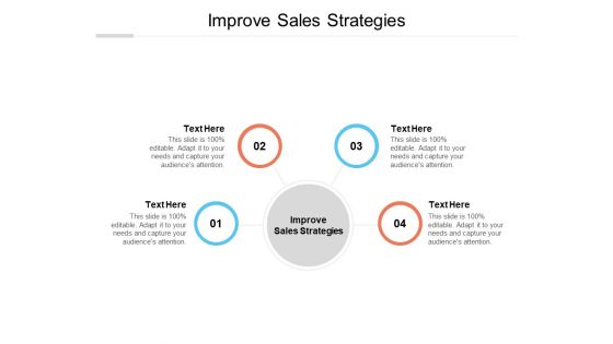 Improve Sales Strategies Ppt PowerPoint Presentation File Graphics Tutorials Cpb