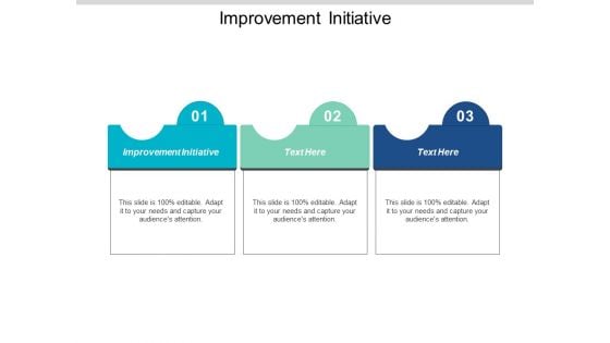 Improvement Initiative Ppt PowerPoint Presentation Layouts Templates Cpb