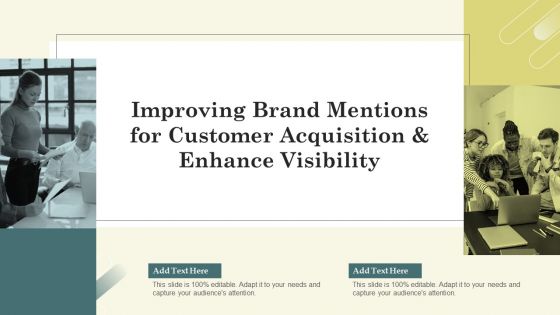 Improving Brand Mentions For Customer Acquisition And Enhance Visibility Rules PDF