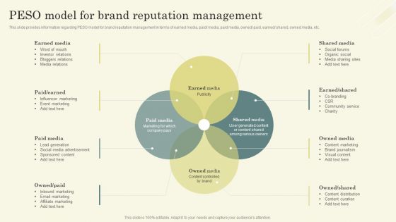 Improving Brand Mentions For Customer Peso Model For Brand Reputation Management Summary PDF Improving Brand Mentions For Customer Peso Model For Brand Reputation Management Summary PDF