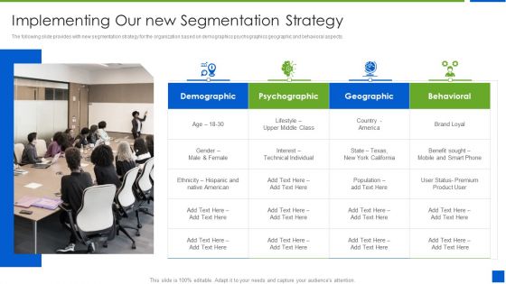 Improving Brand Recognition With Message And Differentiation Strategy Implementing Our New Segmentation Ideas PDF