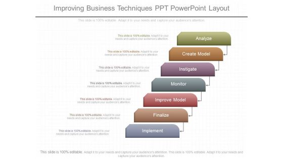 Improving Business Techniques Ppt Powerpoint Layout