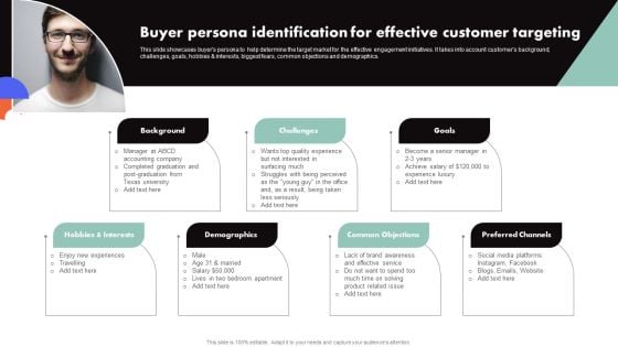 Improving Buyer Journey Through Strategic Customer Engagement Buyer Persona Identification For Effective Download PDF