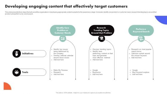 Improving Buyer Journey Through Strategic Customer Engagement Developing Engaging Content That Effectively Structure PDF