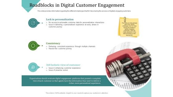 Improving Client Experience Roadblocks In Digital Customer Engagement Formats PDF