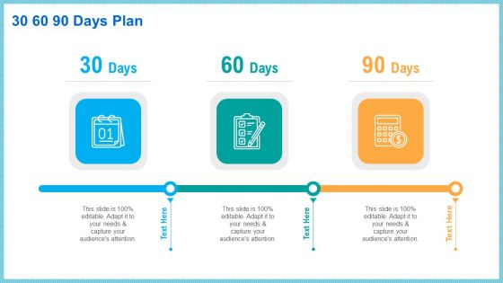 Improving Current Organizational Logistic Process 30 60 90 Days Plan Icons PDF