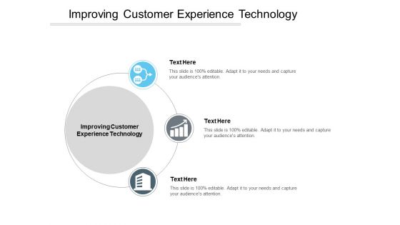 Improving Customer Experience Technology Ppt PowerPoint Presentation Ideas Slides Cpb