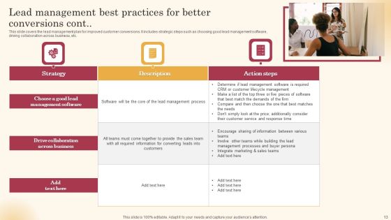 Improving Lead Generation Process Ppt PowerPoint Presentation Complete Deck With Slides Slide12