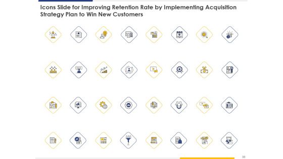 Improving Retention Rate By Implementing Acquisition Strategy Plan To Win New Customers Ppt PowerPoint Presentation Complete Deck With Slides