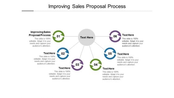 Improving Sales Proposal Process Ppt PowerPoint Presentation Inspiration Information Cpb