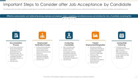 Improvising Hiring Process Important Steps To Consider After Job Acceptance By Candidate Microsoft PDF Improvising Hiring Process Important Steps To Consider After Job Acceptance By Candidate Microsoft PDF