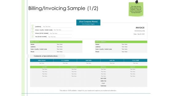 In Depth Business Assessment Billing Invoicing Sample Ppt PowerPoint Presentation Infographics Professional PDF