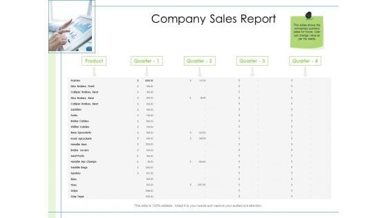 In Depth Business Assessment Company Sales Report Ppt PowerPoint Presentation Icon Microsoft PDF