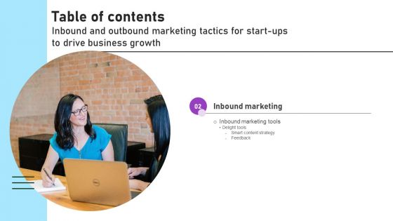 Inbound And Outbound Marketing Tactics For Start Ups To Drive Business Growth Ppt PowerPoint Presentation Complete Deck With Slides