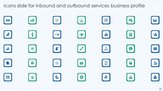 Inbound And Outbound Services Business Profile Ppt PowerPoint Presentation Complete Deck With Slides