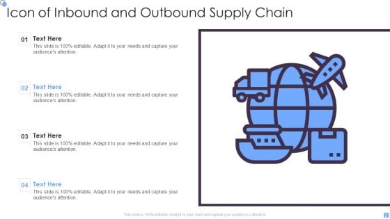 Inbound And Outbound Supply Chain Ppt PowerPoint Presentation Complete Deck With Slides