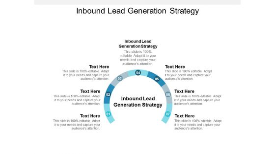 Inbound Lead Generation Strategy Ppt PowerPoint Presentation Layouts Mockup Cpb