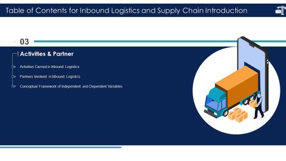 Inbound Logistics And Supply Chain Introduction Ppt PowerPoint Presentation Complete Deck With Slides Slide14